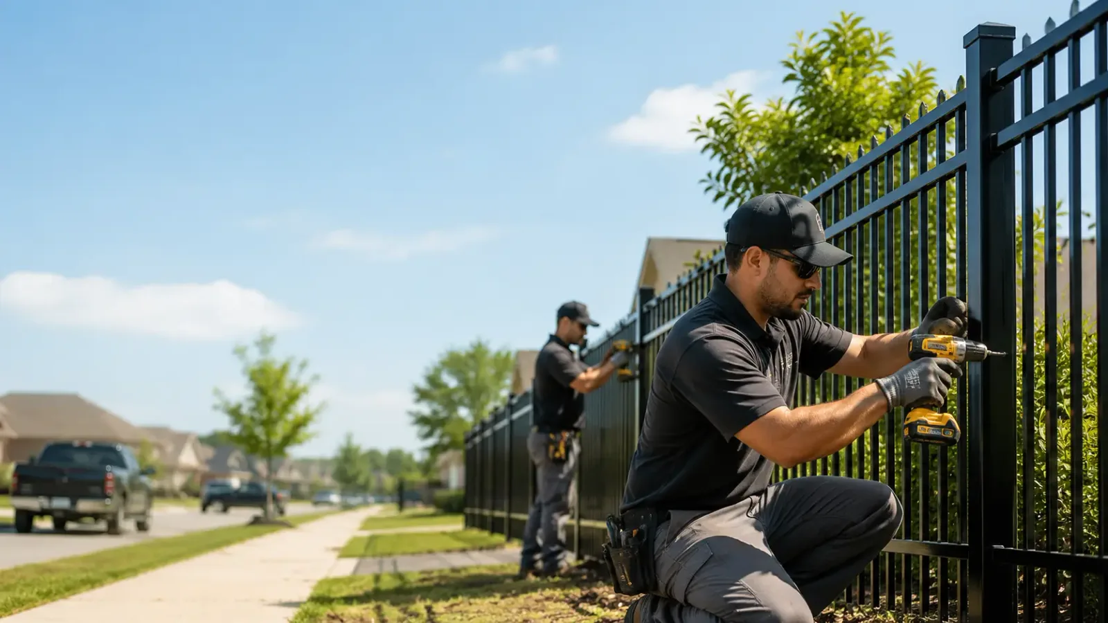 Metal Fence Installation in Yale, VA